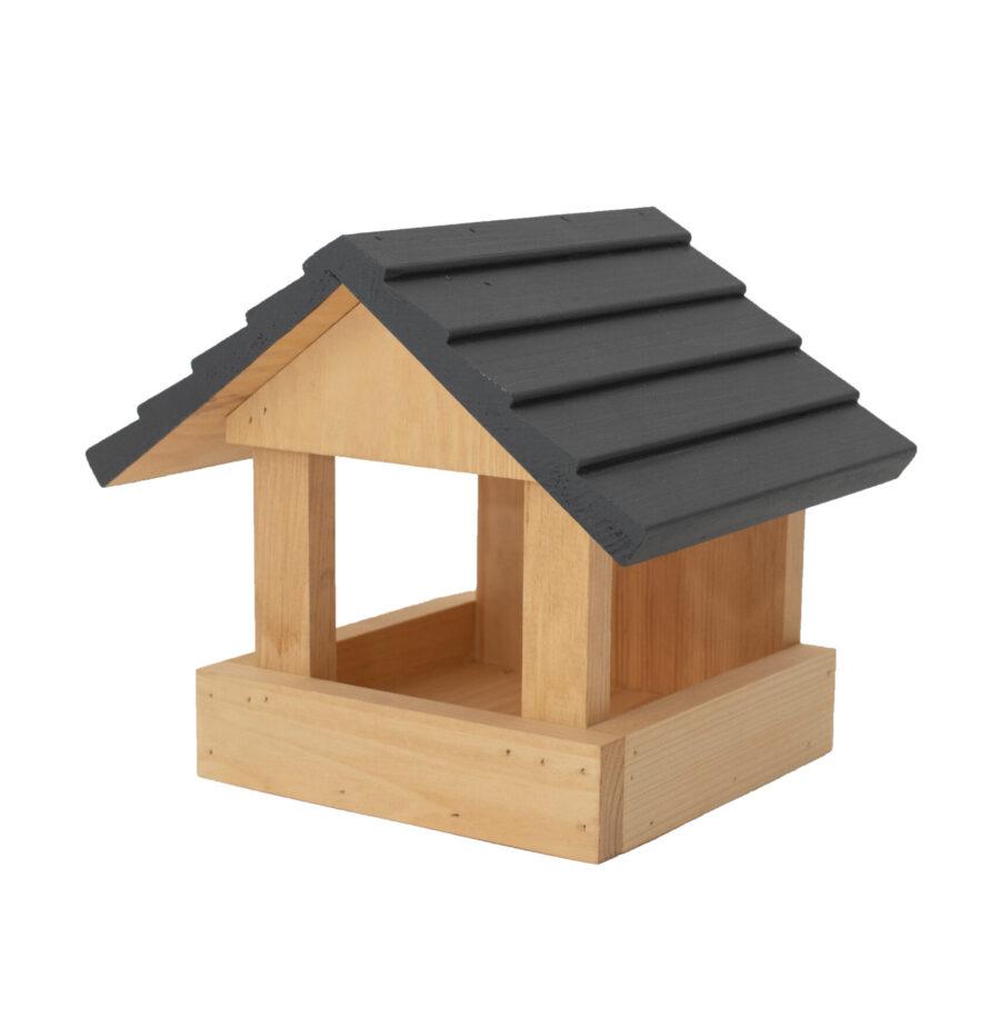 Lesyklėlė Emideira, 23x20x21H cm, stogelis tamsiai pilkos spalvos